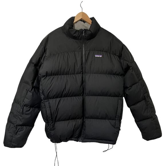 Patagonia Other - Patagonia Fitz Roy Down Puffer Jacket Size XL Black Full Zip Outdoor Gorpcore